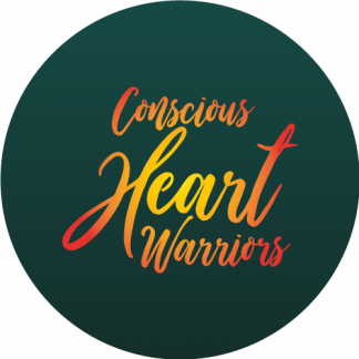 Conscious Heart Warriors sticker
