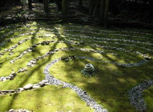 The labyrinth at Micheal's Folly