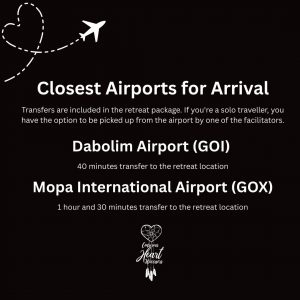 Transfer details for Goa Trip
